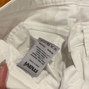 Mavi Women's White Flare & Wide Leg Jeans